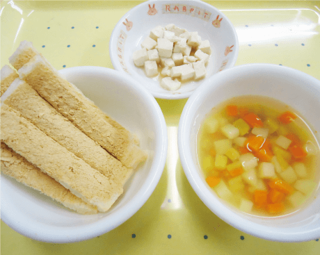 くりの木保育園の給食